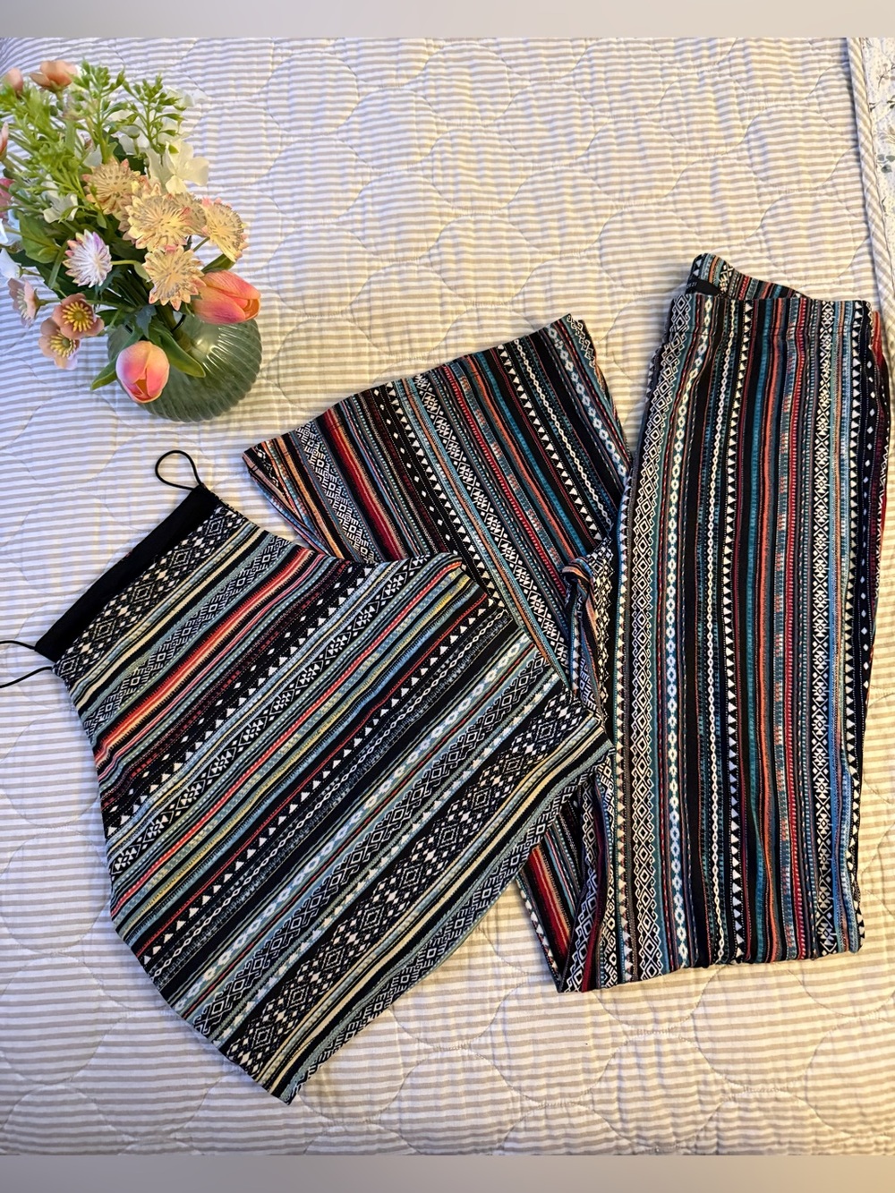 Forever21 printed co-ord set